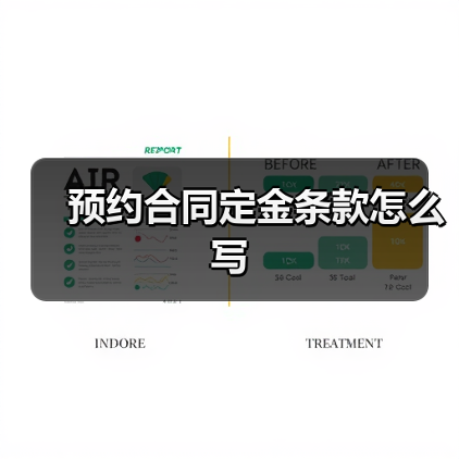 预约合同定金条款怎么写(图3) 预约合同定金条款怎么写(图3)