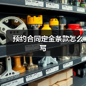 预约合同定金条款怎么写(图2) 预约合同定金条款怎么写(图2)