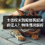 主债权未到期能否起诉保证人?特殊情况解析(图2) 主债权未到期能否起诉保证人?特殊情况解析(图2)