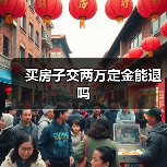 买房子交两万定金能退吗(图4) 买房子交两万定金能退吗(图4)