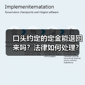 口头约定的定金能退回来吗?法律如何处理?(图1) 口头约定的定金能退回来吗?法律如何处理?(图1)