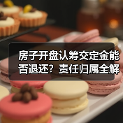 房子开盘认筹交定金能否退还?责任归属全解析(图3) 房子开盘认筹交定金能否退还?责任归属全解析(图3)