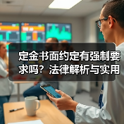 定金书面约定有强制要求吗?法律解析与实用建议(图3) 定金书面约定有强制要求吗?法律解析与实用建议(图3)