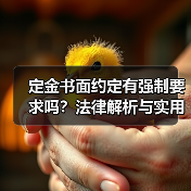 定金书面约定有强制要求吗?法律解析与实用建议(图4) 定金书面约定有强制要求吗?法律解析与实用建议(图4)