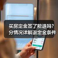 买房定金签了能退吗?分情况详解退定金条件(图1) 买房定金签了能退吗?分情况详解退定金条件(图1)