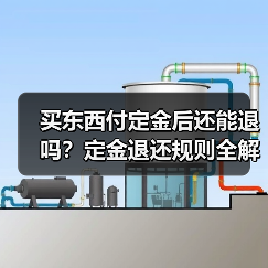 买东西付定金后还能退吗?定金退还规则全解析(图1) 买东西付定金后还能退吗?定金退还规则全解析(图1)