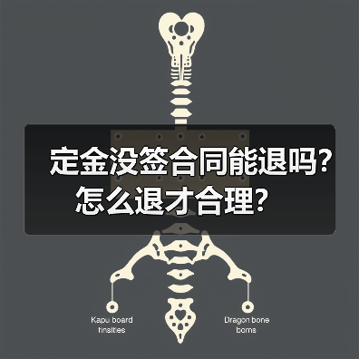 定金没签合同能退吗?怎么退才合理?(图3) 定金没签合同能退吗?怎么退才合理?(图3)