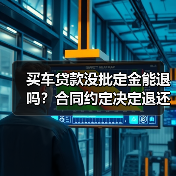 买车贷款没批定金能退吗?合同约定决定退还条件(图1) 买车贷款没批定金能退吗?合同约定决定退还条件(图1)