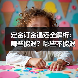 定金订金退还全解析:哪些能退?哪些不能退?(图3) 定金订金退还全解析:哪些能退?哪些不能退?(图3)