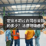 定金不超过合同总金额的多少?法律明确最多不超过20%(图3) 定金不超过合同总金额的多少?法律明确最多不超过20%(图3)