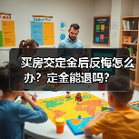 买房交定金后反悔怎么办?定金能退吗?(图3) 买房交定金后反悔怎么办?定金能退吗?(图3)
