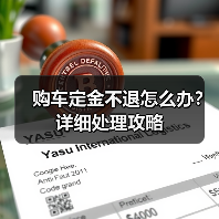 购车定金不退怎么办?详细处理攻略(图3) 购车定金不退怎么办?详细处理攻略(图3)