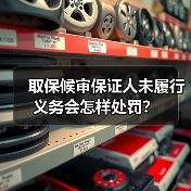 取保候审保证人未履行义务会怎样处罚？（图1）