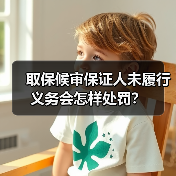 取保候审保证人未履行义务会怎样处罚？（图3）