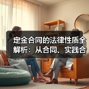 定金合同的法律性质全解析:从合同、实践合同与要式合同详解(图1) 定金合同的法律性质全解析:从合同、实践合同与要式合同详解(图1)