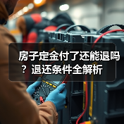 房子定金付了还能退吗?退还条件全解析(图3) 房子定金付了还能退吗?退还条件全解析(图3)