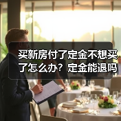 买新房付了定金不想买了怎么办?定金能退吗(图3) 买新房付了定金不想买了怎么办?定金能退吗(图3)