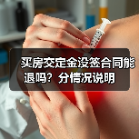 买房交定金没签合同能退吗?分情况说明(图2) 买房交定金没签合同能退吗?分情况说明(图2)