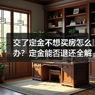交了定金不想买房怎么办?定金能否退还全解析(图2) 交了定金不想买房怎么办?定金能否退还全解析(图2)