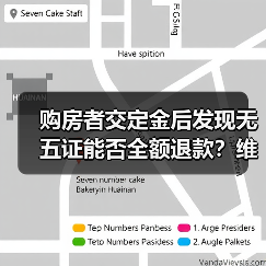 购房者交定金后发现无五证能否全额退款?维权指南(图3) 购房者交定金后发现无五证能否全额退款?维权指南(图3)