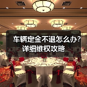 车辆定金不退怎么办?详细维权攻略(图1) 车辆定金不退怎么办?详细维权攻略(图1)