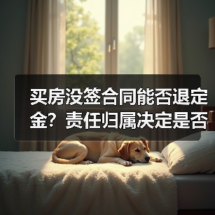 买房没签合同能否退定金？责任归属决定是否返还（图3）
