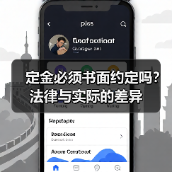 定金必须书面约定吗？法律与实际的差异（图3）