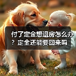 付了定金想退房怎么办？定金还能要回来吗（图1）