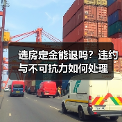 选房定金能退吗？违约与不可抗力如何处理（图1）