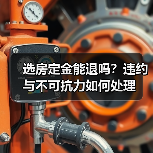 选房定金能退吗？违约与不可抗力如何处理（图2）