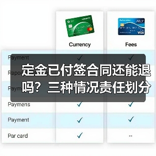 定金已付签合同还能退吗？三种情况责任划分全解析（图4）