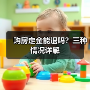 购房定金能退吗？三种情况详解（图3）
