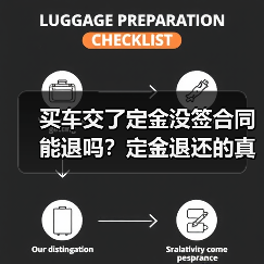 买车交了定金没签合同能退吗？定金退还的真相解析（图4）