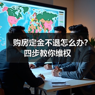 购房定金不退怎么办？四步教你维权（图1）