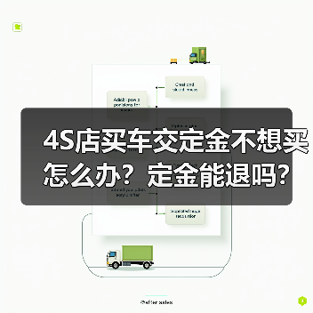 4S店买车交定金不想买怎么办？定金能退吗？（图4）