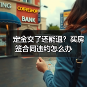 定金交了还能退？买房签合同违约怎么办（图4）