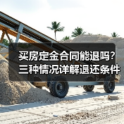 买房定金合同能退吗？三种情况详解退还条件（图2）