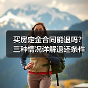买房定金合同能退吗？三种情况详解退还条件（图4）