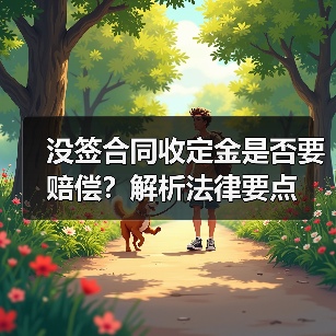 没签合同收定金是否要赔偿？解析法律要点（图1）