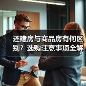 还建房与商品房有何区别？选购注意事项全解析（图1）