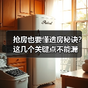 抢房也要懂选房秘诀？这几个关键点不能漏（图2）