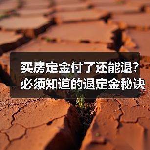 买房定金付了还能退？必须知道的退定金秘诀（图4）