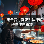 定金要付款吗？法律解析与注意事项（图3）