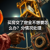 买房交了定金不想要怎么办？分情况处理（图2）