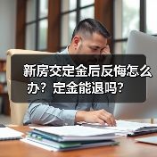 新房交定金后反悔怎么办？定金能退吗？（图4）