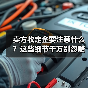 卖方收定金要注意什么？这些细节千万别忽略（图1）