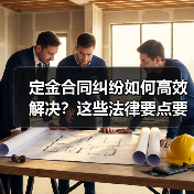 定金合同纠纷如何高效解决？这些法律要点要了解（图3）