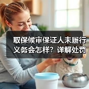 取保候审保证人未履行义务会怎样？详解处罚方式与法律后果（图2）