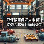 取保候审保证人未履行义务会怎样？详解处罚方式与法律后果（图4）
