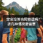 定金没签合同能退吗？这几种情况要留意（图1）